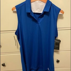 Blue Nike Golf Polo
